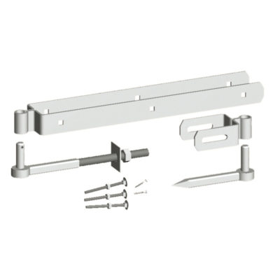Intertrade Galvanised Fieldgate Hinge Set