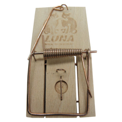 Carded Wooden Rat Trap