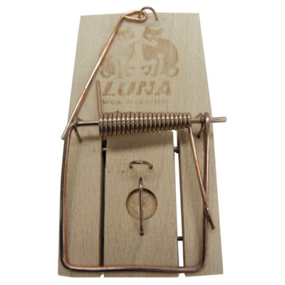 Carded Wooden Mouse Traps (x 2)
