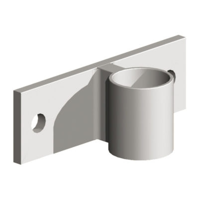 Horizontal Metal Hanger On Plate