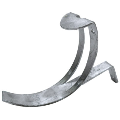 6" Galvanised Half Round Gutter  Facia Bracket