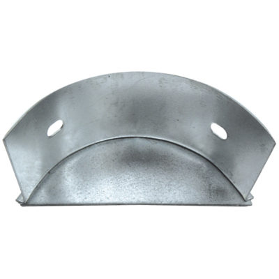 5"  Galvanised Half Round Gutter  Stop End