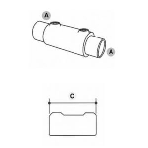 Key Clamp 149 Straight External joint