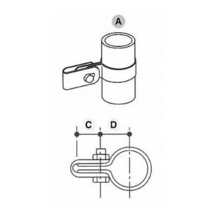 Key Clamp Mesh Panel Clips