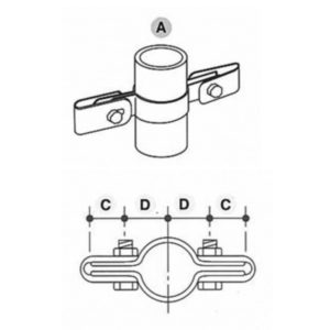 Key Clamp Mesh Panel Clip