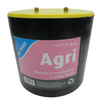 7 Volt Round Battery (441)