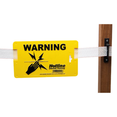 Electric Fence Warning Sign (ea)