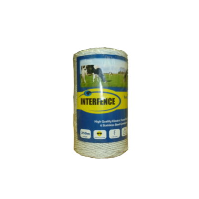 Interfence Super 6 White Polywire (250mtr.)