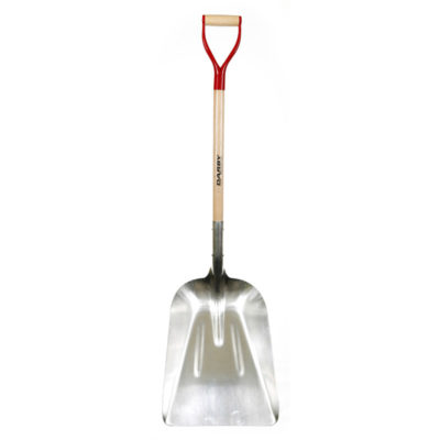 Darby O/S Aluminium Grain Shovel Steel D Grip