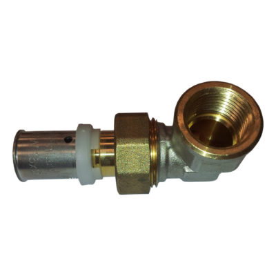 Comisa Press Female 90 Angle Screw Connector