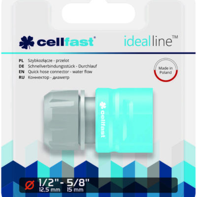 Cellfast Hose Quick Connector  Water Flow 1/2"-5/8"