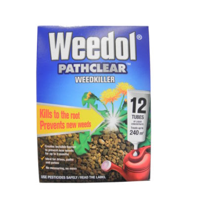 Pathclear Weedkiller 12 Tubes