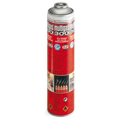 Rothenberger Multigas 300g Propane Butane Mix Cylinder