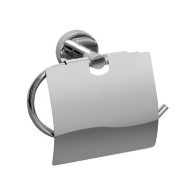 Bisk Toilet Roll Holder With Lid
