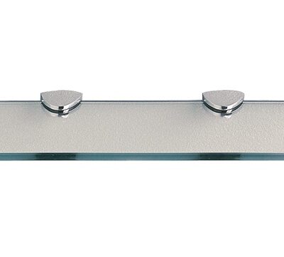 Miller 400mm Glass Shelf C/w Brackets