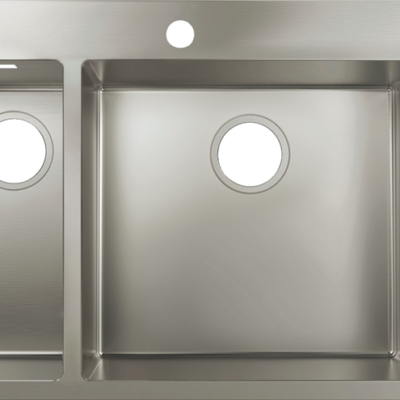 Hansgrohe 1 1/2 Bowl Built-In Kitchen Sink