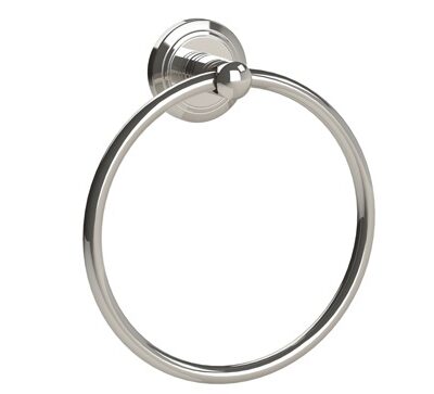 Miller Oslo Polished Nickel Towel Ring