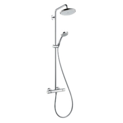 Hansgrohe Croma Showerpipe 220 1 Jet with Thermostat