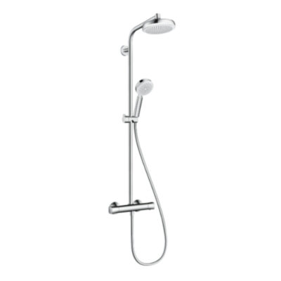 Hansgrohe Crometta Showerpipe 160 1 Jet With Thermostat