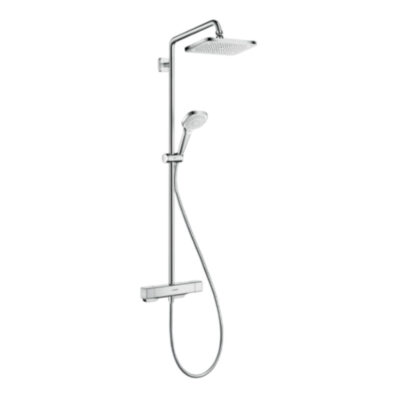 Hansgrohe Croma E Showerpipe 280 1 Jet With Thermostat