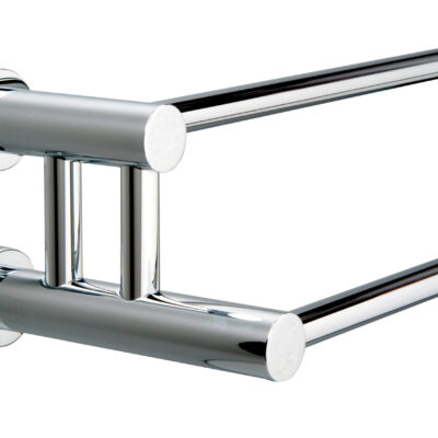 Miller Montana Double Towel Rail 650 Chrome  6727C