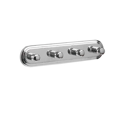 Miller Oslo 4 Hook Panel Chrome
