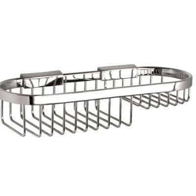 Miller Classic Oval Soap and Sponge Basket Chrome 280mm 867C
