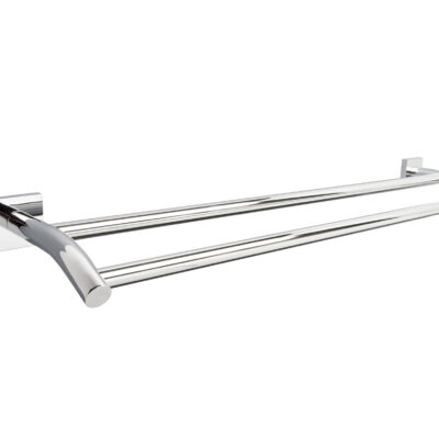 Miller Atlanta Double Towel Rail Chrome 8827C