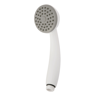 Croydex Single Function Shower Handset White