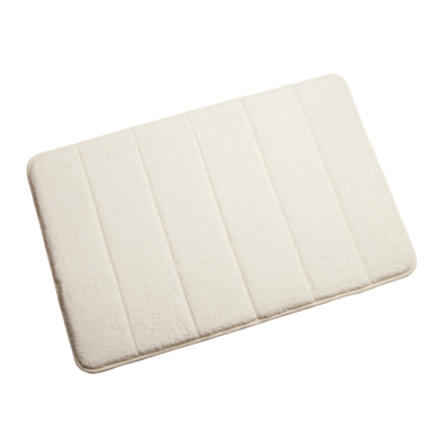 Croydex Small Memory Foam Floor Mat Cream
