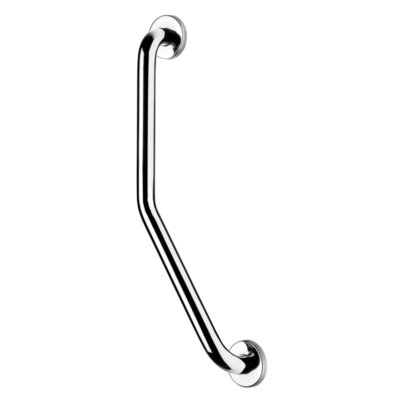 Croydex 600mm Angled Grab Rail Chrome