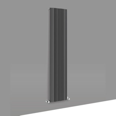 Aqualla Airo Vertical Radiator Anthracite