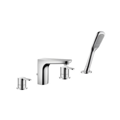 Aqualla Drift Bath Shower Mixer 4 Tap Hole