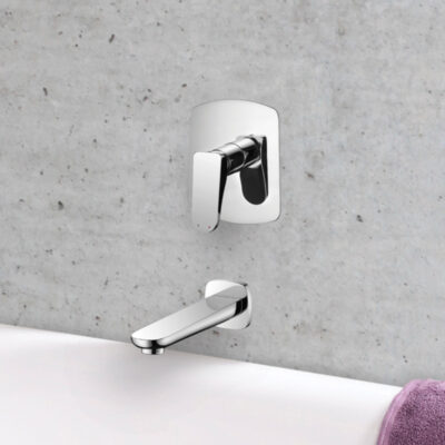 Aqualla Drift Bath Filler Wall Mounted