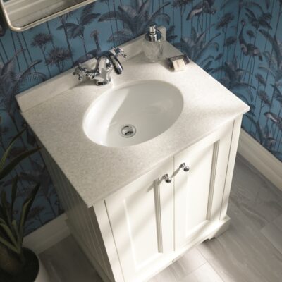 Bayswater 600mm Marble Countertop and Basin