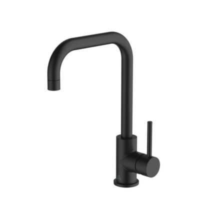 Aqualla Cove Matt Black Kitchen Mixer