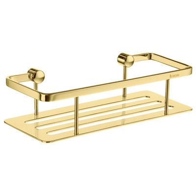 Smedbo Sideline Shower Basket Brass