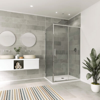 ETO Sliding Door with Side Panel