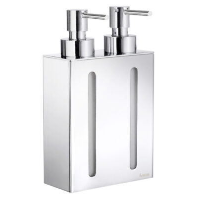 Smedbo Outline Lite Double Soap Dispenser