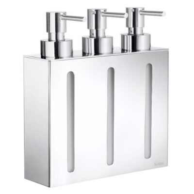 Smedbo Outline Lite Triple Soap Dispenser