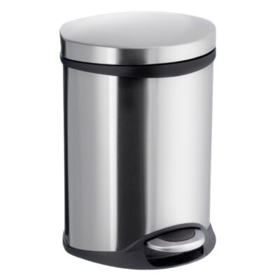 Smedbo Outline Lite Pedal Bin 6L Brushed Stainless Steel