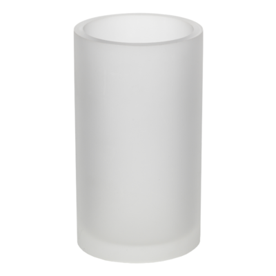 Croydex Kingsley Tumbler Frosted White