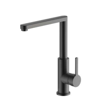 Aqualla Fyn Kitchen Mixer Black Stainless Steel
