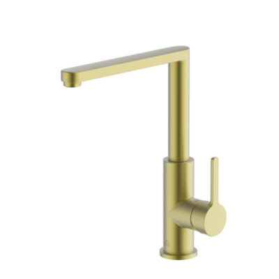 Aqualla Fyn Kitchen Mixer Matt Gold