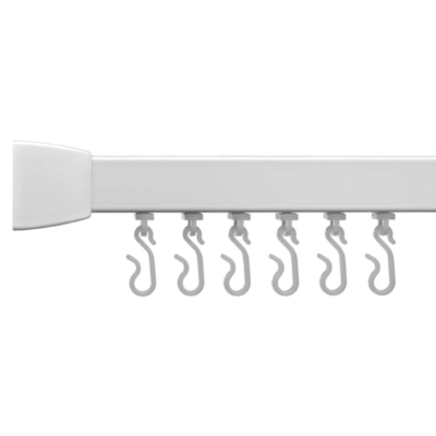 Croydex Slenderline Rail System - White