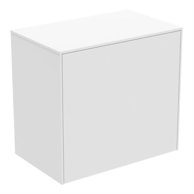 Conca 600mm Wall Hung Short Projection Washbasin Unit, No Cutout
