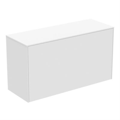 Conca 1000mm Wall Hung Short Projection Washbasin Unit, No Cutout