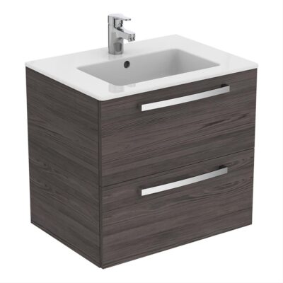 Tempo 600mm Wall-Mounted Vanity Basin Unit