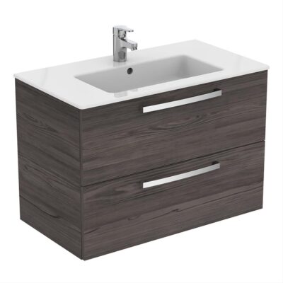 Tempo 800mm Wall-Mounted Vanity Basin Unit