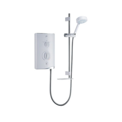 Mira Sport 9Kw Electric Shower White Chrome